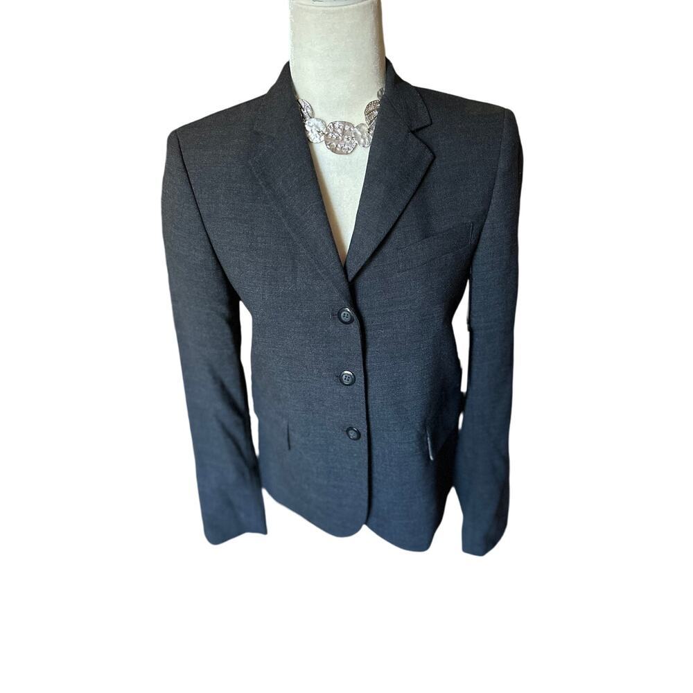 Express Tailored Blazer Jacket, Fully Lined, Charcoal Gray, Women's size 2, NWT